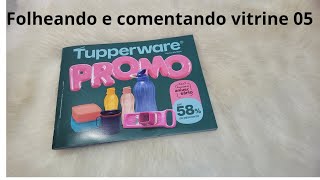 Folheando e comentando vitrine 05 tupperware.