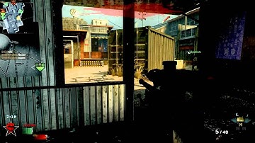 Black ops - Insane double tomahawk across map on Launch