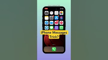 iPhone Messages pin-up trick! #shorts #iphone