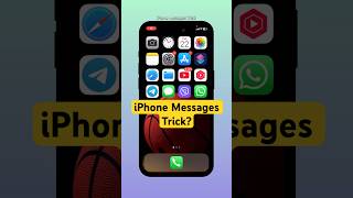 iPhone Messages pin-up trick! #shorts #iphone