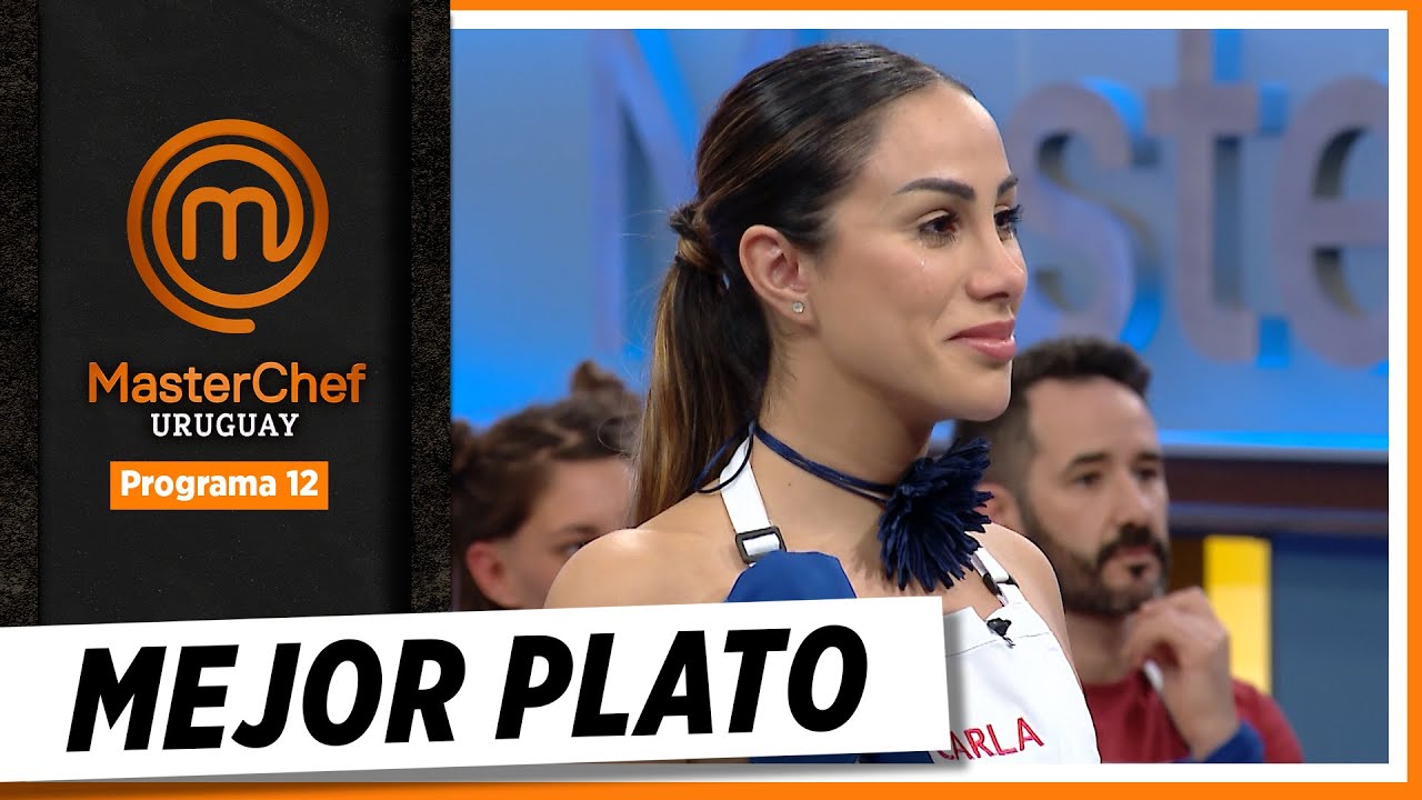 ¡Carla ganó el Mejor Plato de la noche!