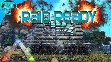 ULTIMATE Raid Base Setup and Scouting the Enemy! ARK Ragnarok PVP E36