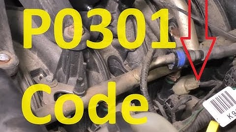 Causes and fixes P0301 Code: Cylinder 1 Misfire Detected