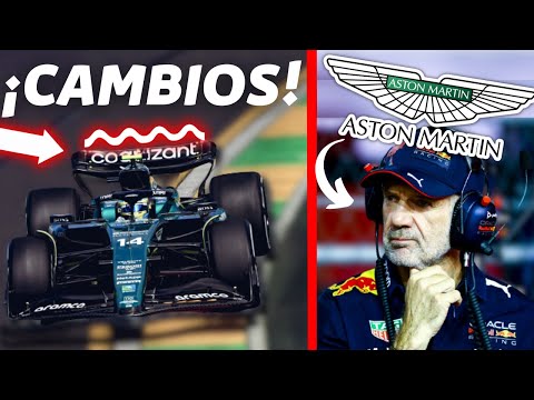 ¿¡NEWEY a Aston Martin!? CAMBIOS en el coche de Alonso para el GP de Australia