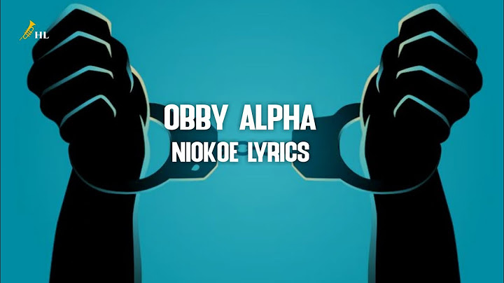 Obby Alpha - Niokoe Lyrics | Nyimbo za Gosple Tanzania | Nyimbo za Injili | Tanzania Worship Songs