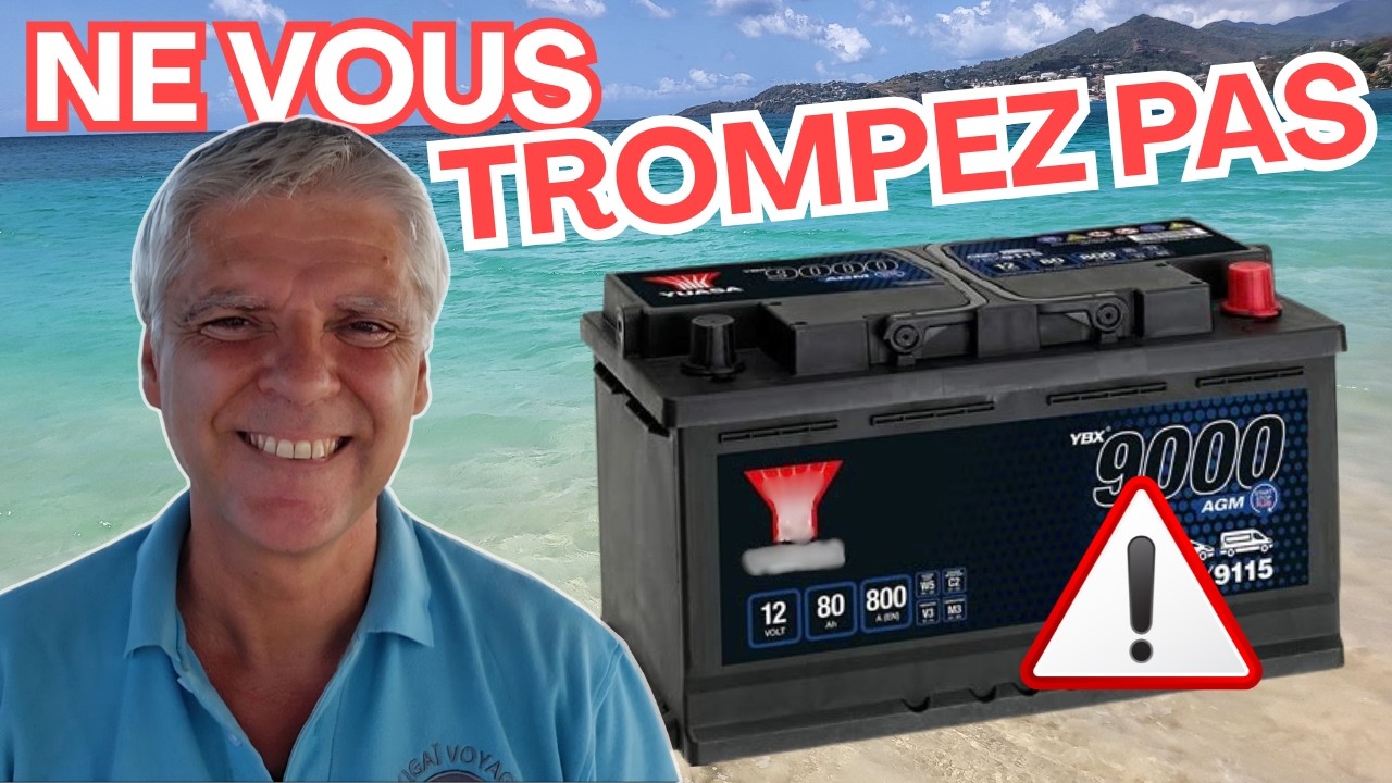 ⁣Batterie de démarrage : faites le bon choix