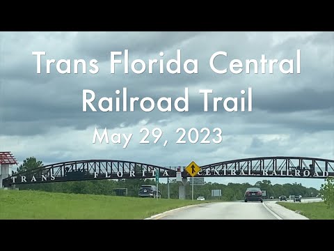 Trans Florida Central Railroad Trail in Fellsmere Florida