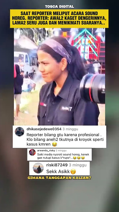 Reporter Meliput Acara Sound Horeg, Awalnya Kaget Lama-lama Menikmati #shorts #soundhoreg #reporter