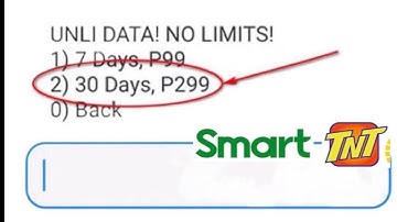 UNLI-DATA NO LIMIT for SMART & TNT
