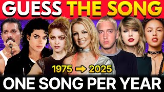 Guess The Song 🎤 Most Popular Hits From 1975-2025 🎵 Music Quiz