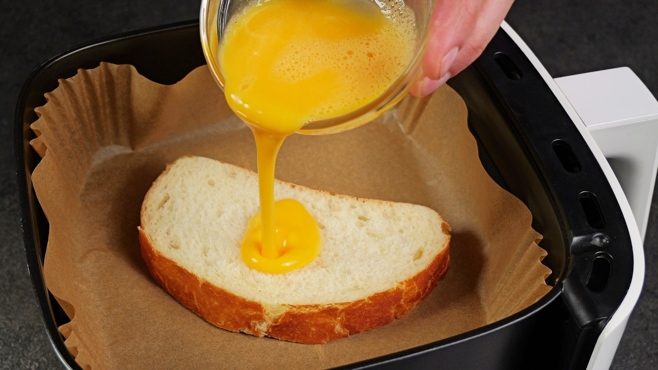 Залейте хлеб яйцами в аэрофритюрнице... 5 рецептов, которые вам когда-либо понадобятся!