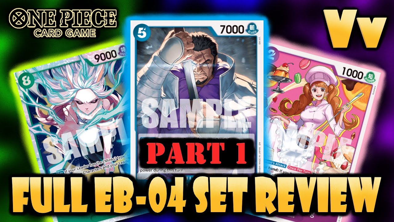 One Piece TCG: Extra Booster Set 04 Review (Part 1) - Reviewing