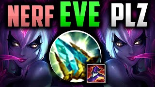 FORBIDDEN EVELYNN BUILD SCALES LIKE CRAZY... (BEST LANING BUILD)  Evelynn Guide League of Legends