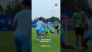 Berginho is back! Persib siap melawan manila digger🔥🏆 #wearepersib #levelasian #football #bobotoh