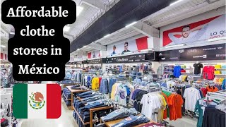 AFFORDABLE/CHEAP CLOTHING STORES IN MÉXICO  #livinginmexico #clothestoresmexico