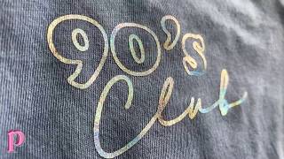 Cricut | Two Step Foil T-Shirt