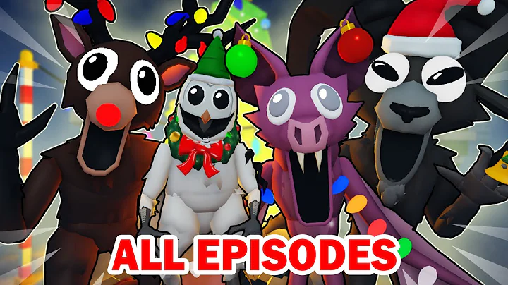 CHRISTMAS IN 99 NIGHTS IN THE FOREST! (All episodes) Roblox Animation