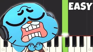 Vignette de la vidéo "Balls In Yo Jaws - EASY Piano Tutorial"