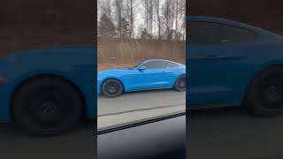 2022 mustang 5.0 straight pipe fly by MBRP catback