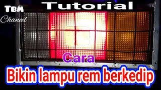 berkah 1set Mitsubishi Colt Diesel PS100 PS 100 Canter lampu belakang rem stop tail lamp stoplamp