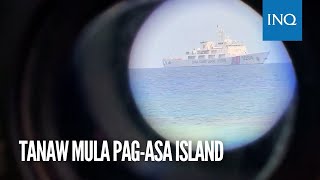 Mga barko ng China, namataan malapit sa Pag-asa island kasabay ng pagbisita ng ilang senador