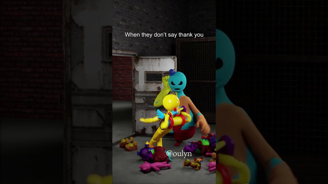 Poppy Playtime When They Don T Say Thank You Thankyou Animation