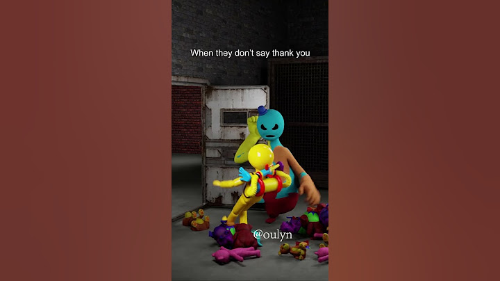 Poppy playtime - When they don’t say thank you #playtime #thankyou #animation