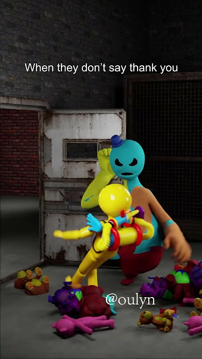 Poppy playtime - When they don’t say thank you #playtime #thankyou #animation