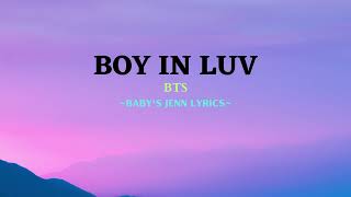 BOY IN LUV - BTS