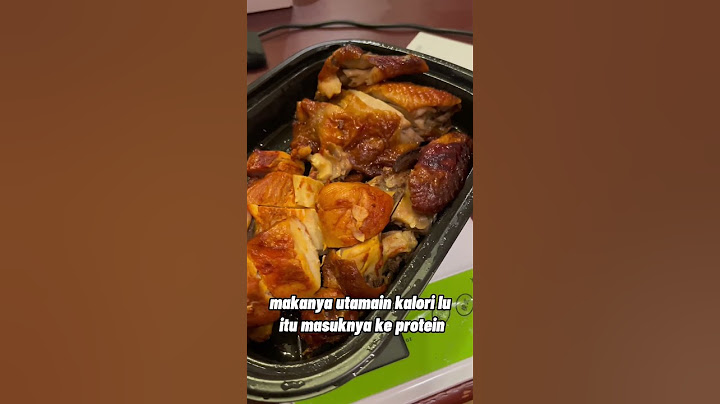 Mentang2 ngegym, makan nasi jangan kebanyakan!