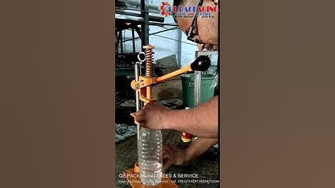 manual bottle caping machine #bottlefilling #handcamfreefire #fillingmachine #capingbertasbih2