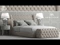 №35.Моделирование кровати "Heritage Collection Four Seasons Bed" в 3d max и marvelous designer