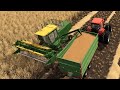 Jones dairy farm  seasons  ep6  harvest  fs19 timelapse  farming simulator 19 timelapse