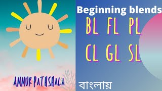 Beginning Consonant Blends/L-blends/For UKG/With worksheets ideas.
