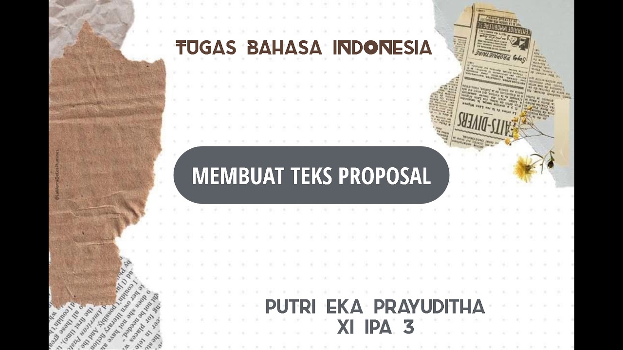 Contoh Proposal Kegiatan Youtube