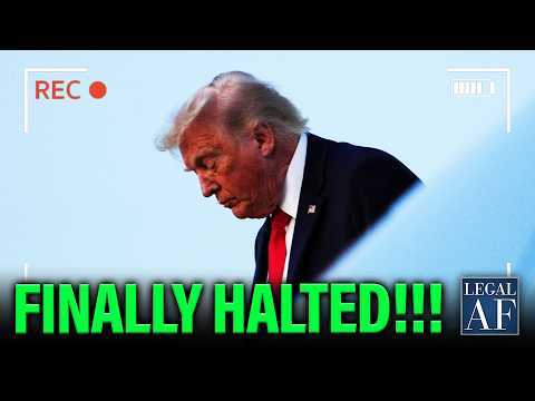 Thumbnail for Trump FINALLY HALTED in SHOCK COURT Decision!!!