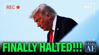 Trump FINALLY HALTED in SHOCK COURT Decision!!!