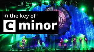 Video thumbnail of "PINK FLOYD style C minor SAD Backing Track - Slow BLUES ROCK in Cm"