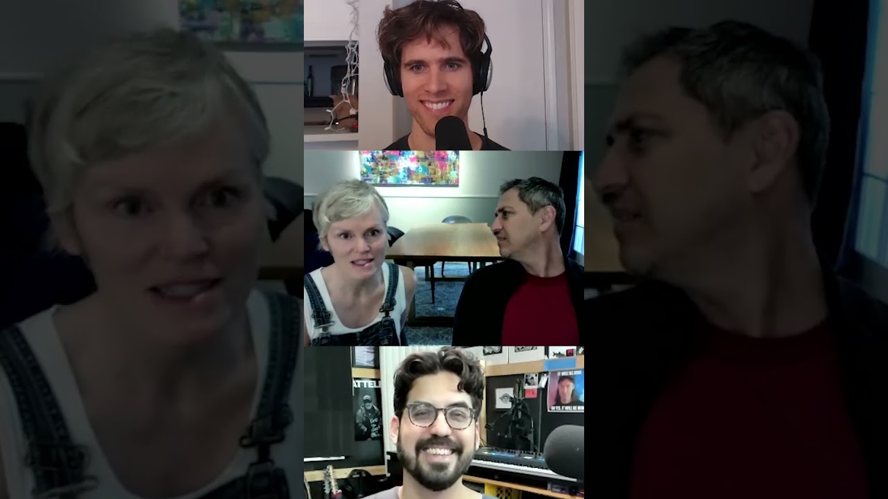 WeirDass improv duo: Stephnie Weir & Bob Dassie