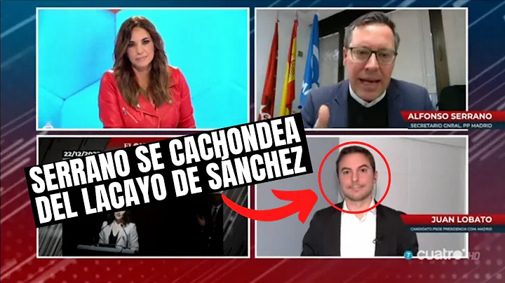 Alfonso Serrano se re del lacayo de Snchez en dire...
