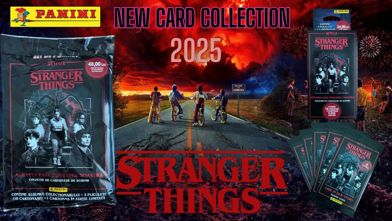 Cartas Stranger Things de Panini