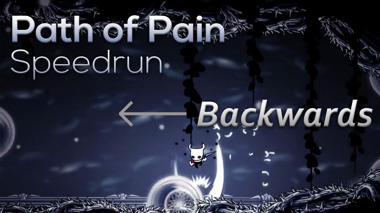 Hollow Knight - Pain of the Path Speedrun - 1:35.40 [Hitless