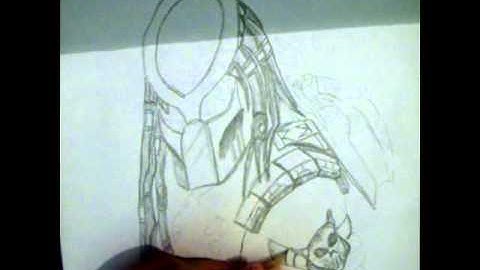 Aliens vs Predator Drawing l Winded Picture l