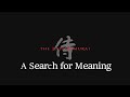 The Last Samurai: A Search for Meaning