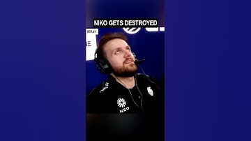 NiKo gets destroyed #cs2 #counterstrike #csgo #vitality #zywoo #ropz #apex #mezii #flamez