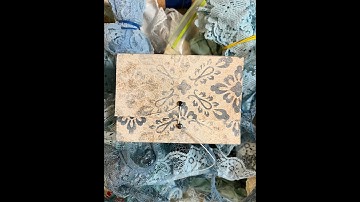 Gift card/Ephemera Holder. Junk journal tutorials... Redeemable Junk