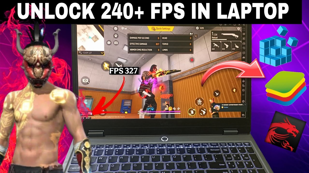 Best FPS Boost Settings For Low End PC 🎯 How To Fix Low FPS Drop Problem | BlueStacks 5 | MSI 5