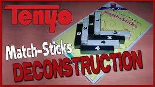 TENYO Match-Sticks Close up Trick Deconstructed - How it Works Magic
