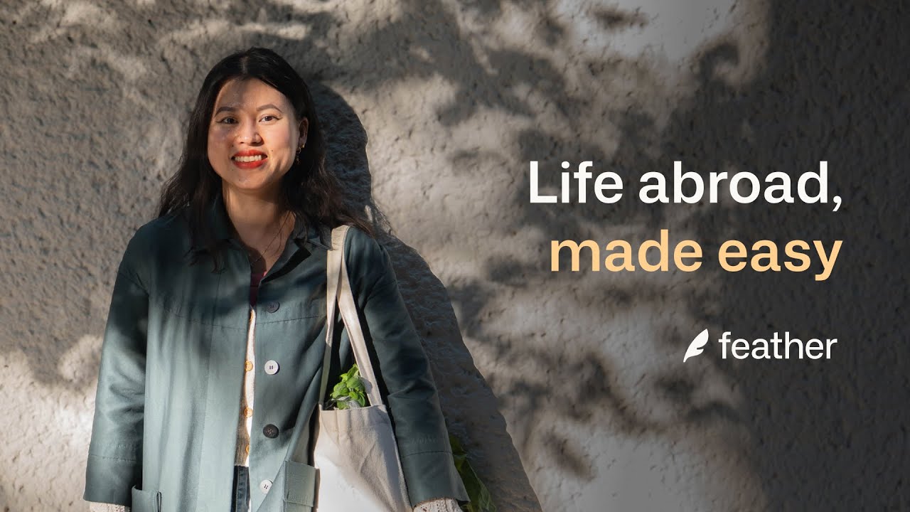 Feather Insurance — Feather — Insurance for Expats (YouTube video ad)