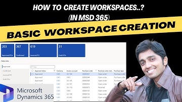 how to create workspaces in Microsoft dynamics 365F&O..? #d365talks #shriramsivasankaran #d365fo